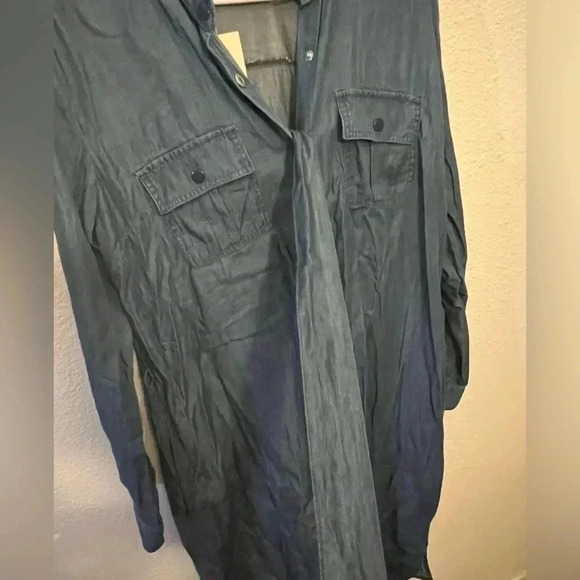 Laurie felt denim dress with tie NWT - Picture 5 of 7